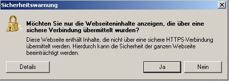 FAQs - Windows - Sicherheitswarnung